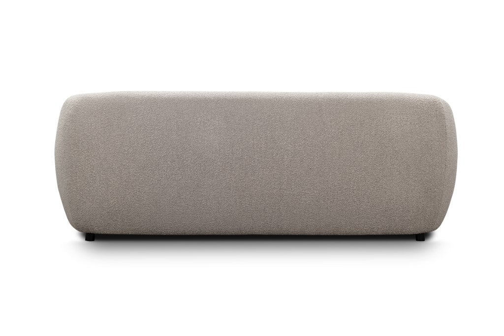 Sofa 3 Seater Back Boucle Fabric