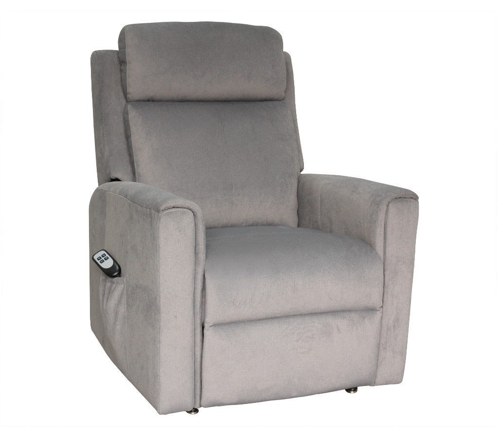 Eden Fabric Dual Motor Lift Chair | Colour - Dark Grey