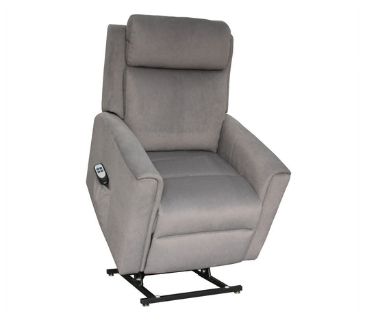 Eden Fabric Dual Motor Lift Chair | Colour - Dark Grey