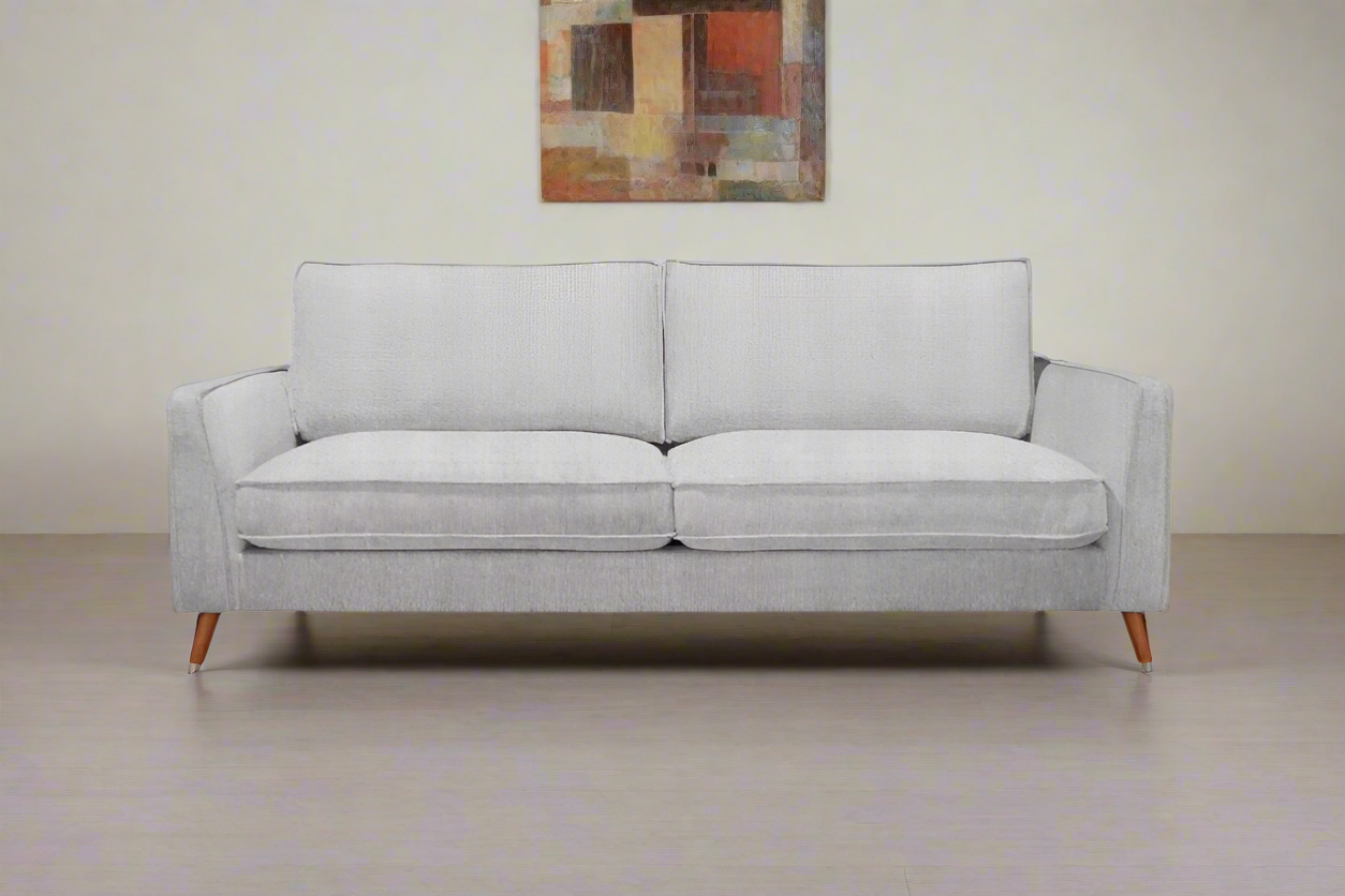 Hjem Comfort 3-Seater Sofa | Glacier Gray Fabric | by Arbor & Elm