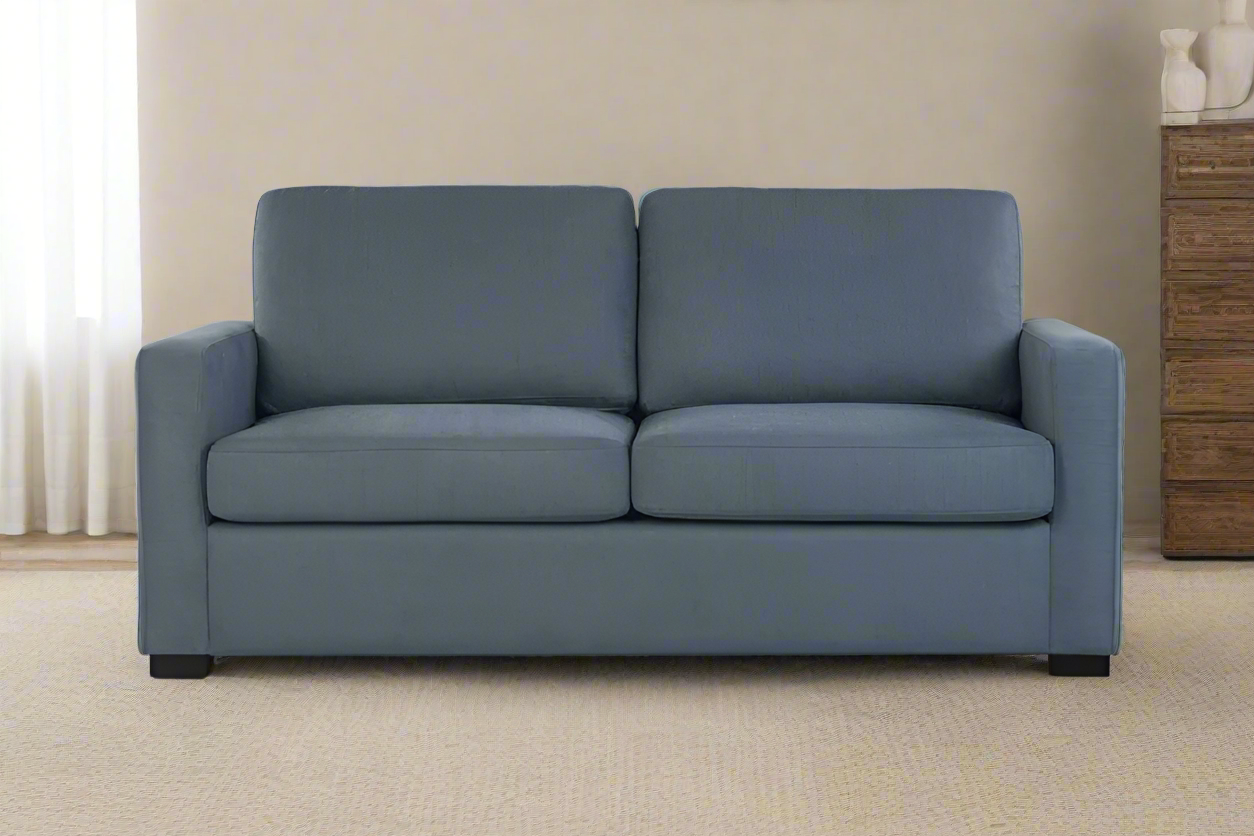 Hudson Queen Sofa Bed with Memory Foam Mattress – Ink Fabric | by Arbor & Elm 2