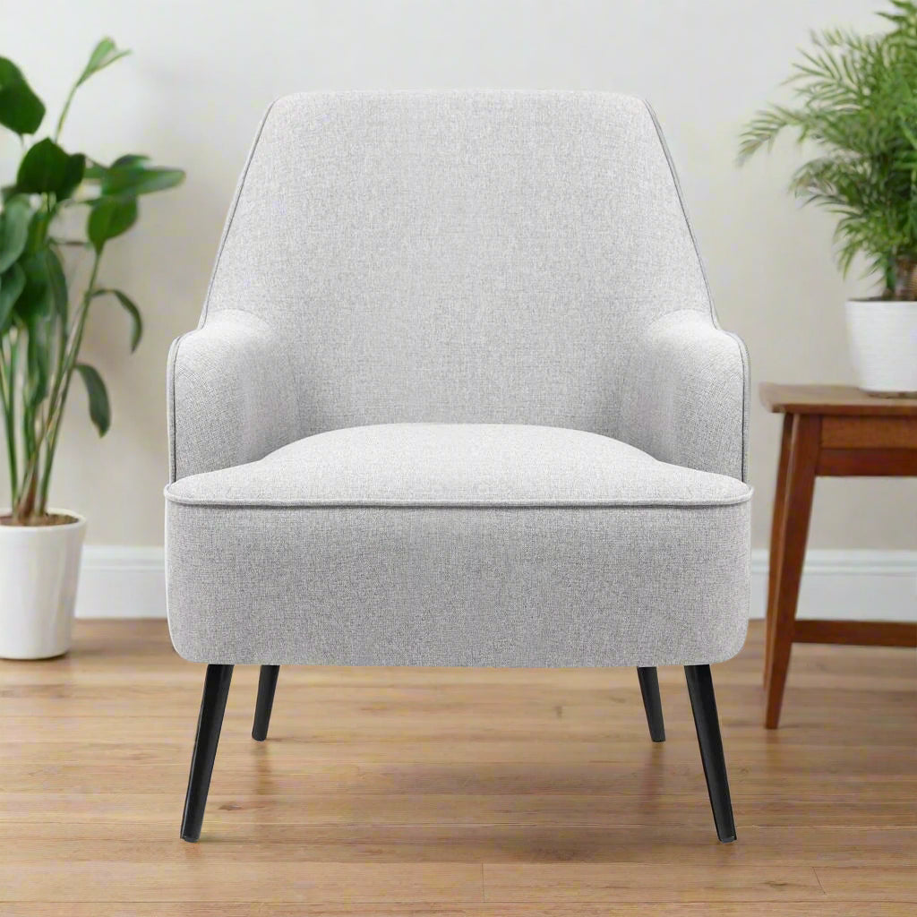 Julia Accent Chair Light Grey 2