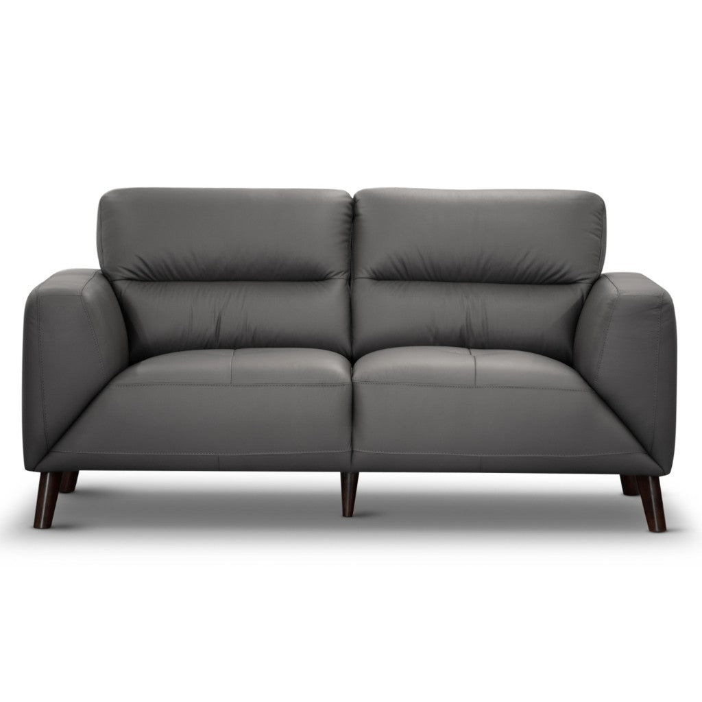 Lennox 3 Seater + 2 Seater Sofa | Gunmetal | by Arbor & Elm