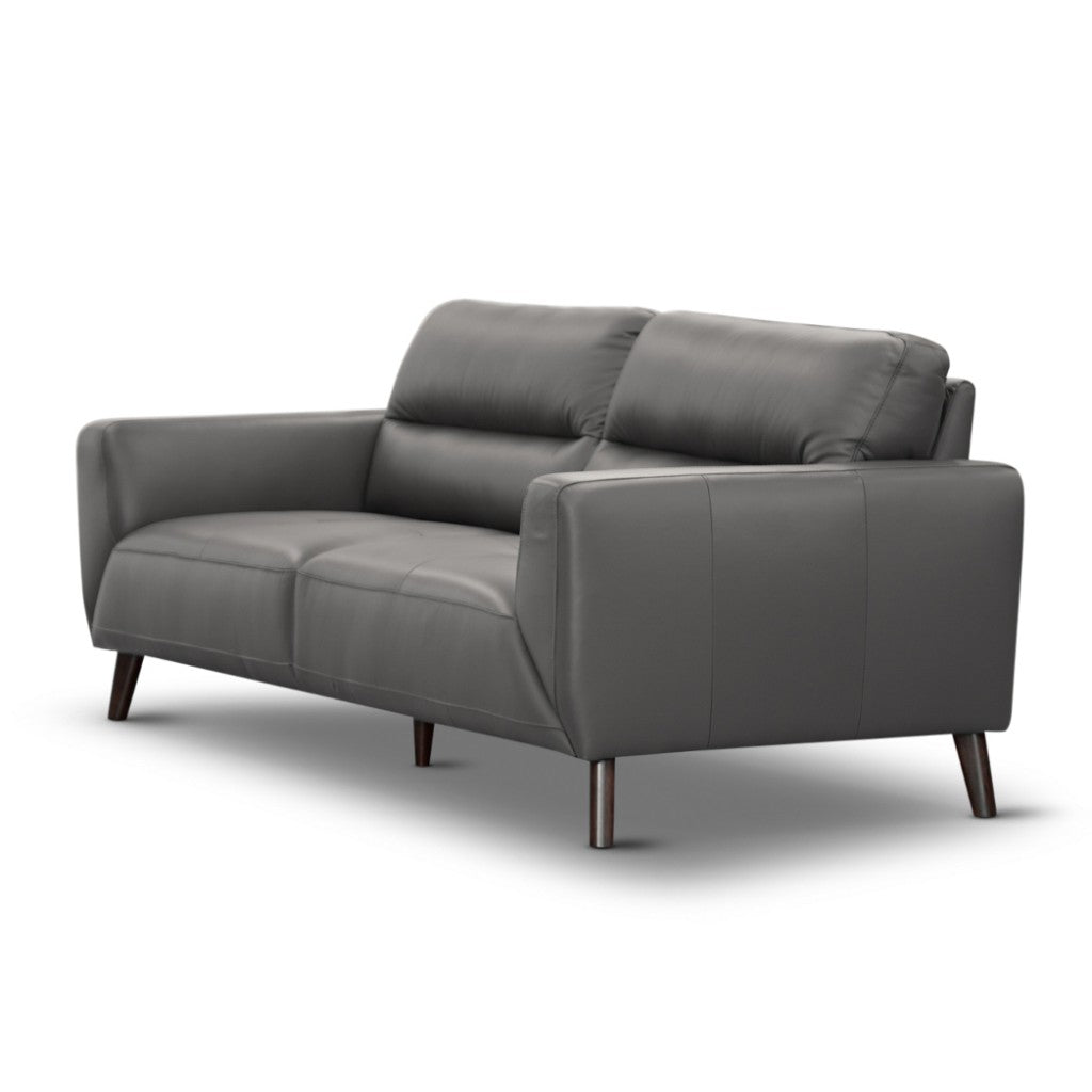 Lennox 3 Seater + 2 Seater Sofa | Gunmetal | by Arbor & Elm