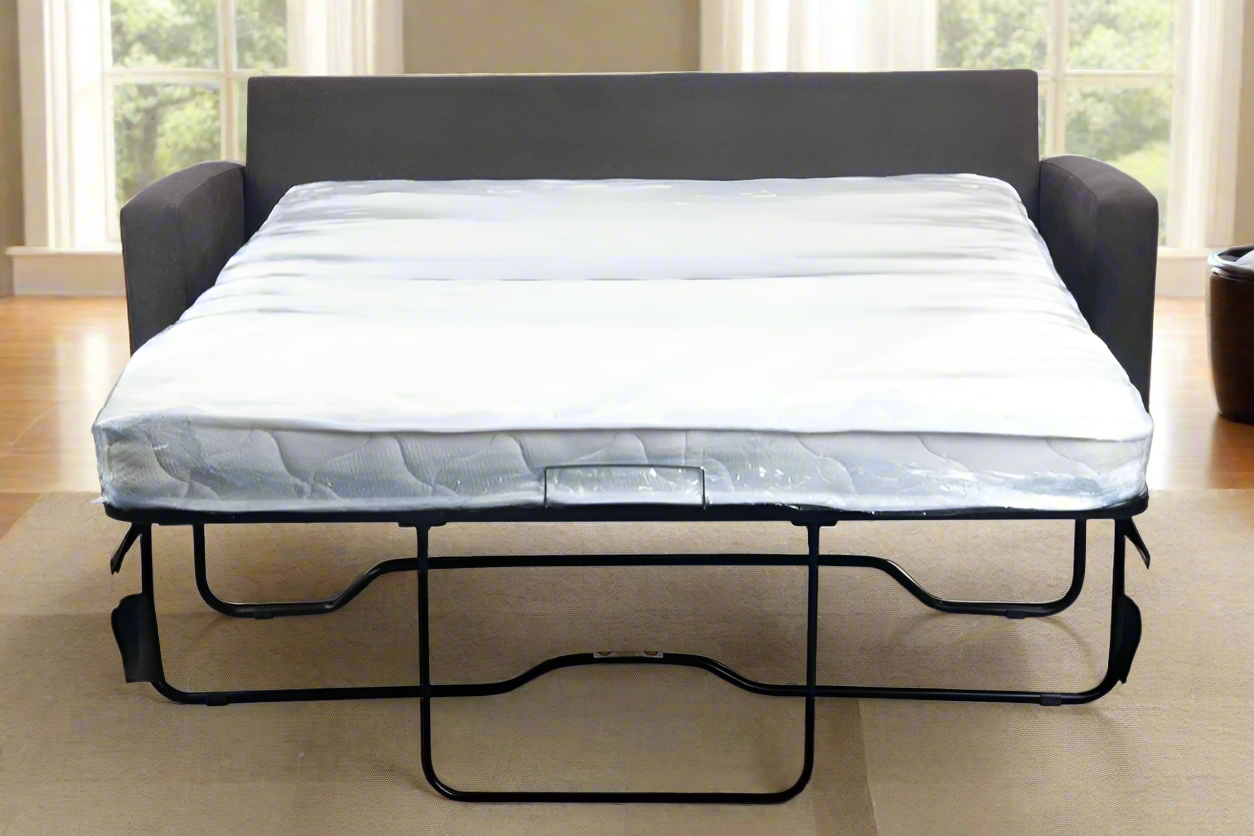 Luna Double Sofa Bed with Mattress – Graphite | by Arbor & Elm 3