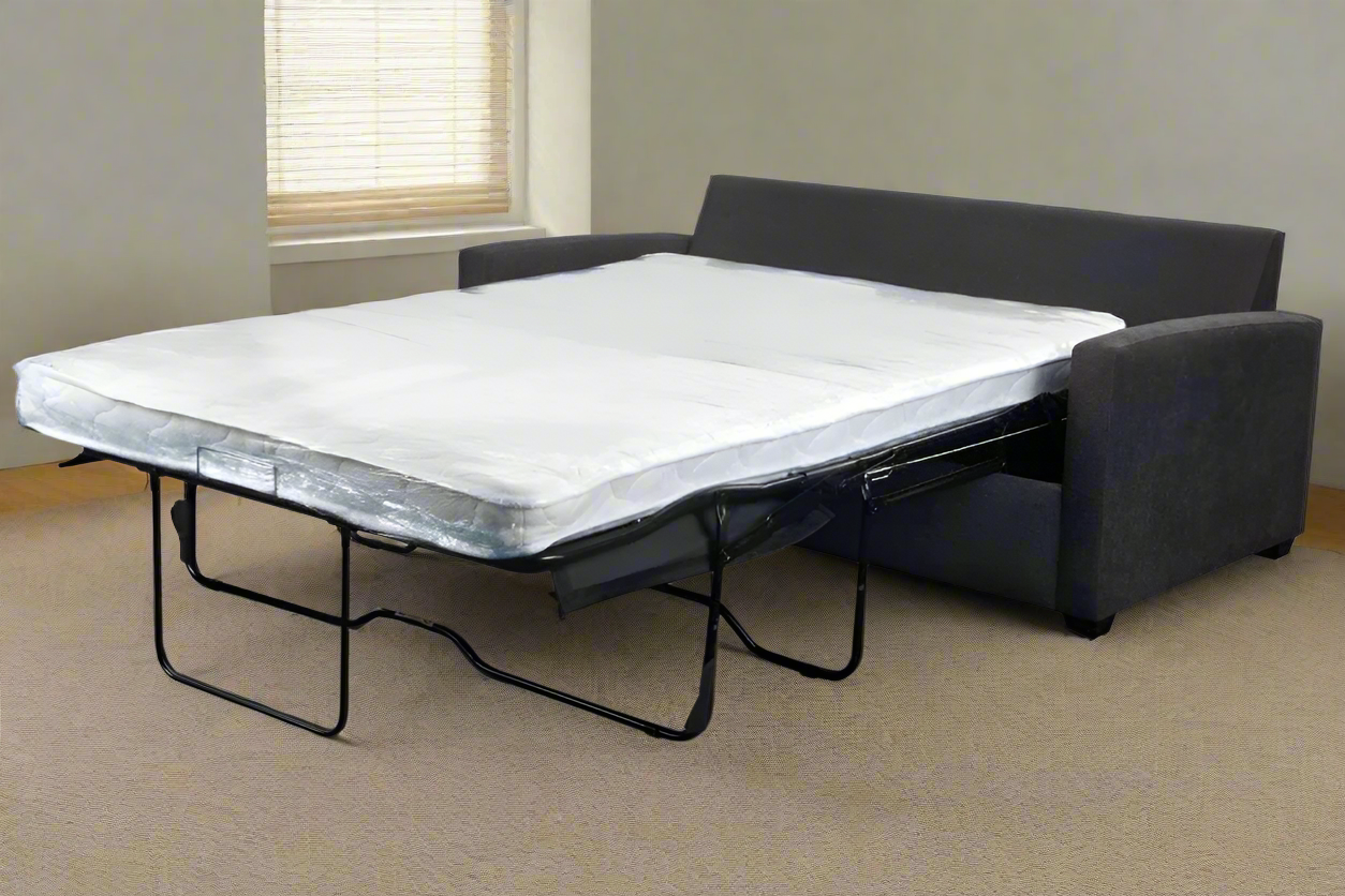 Luna Double Sofa Bed with Mattress – Graphite | by Arbor & Elm 5