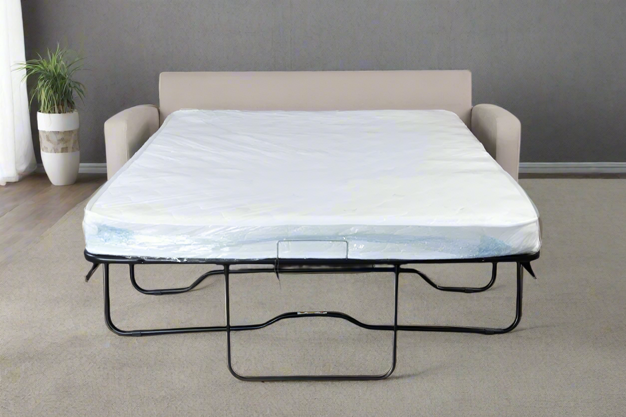 Luna Double Sofa Bed with Mattress – Nouget | by Arbor & Elm 2