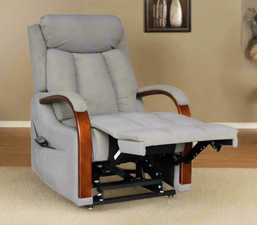 Perth Fabric Lift Chair – Graphite | by Arbor & Elm 3
