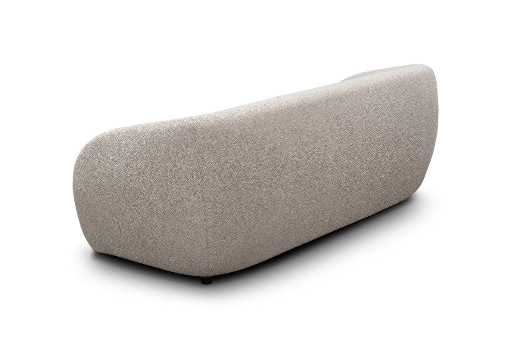 Side of Sofa 3 Seater Boucle Fabric
