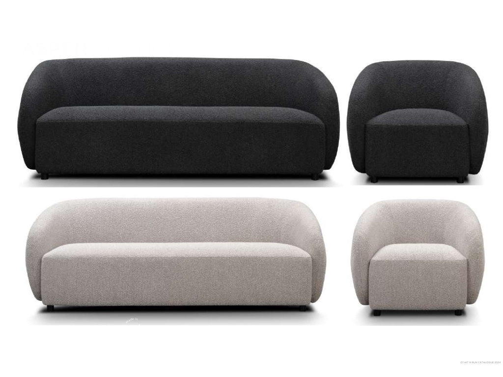 Sofa Whistler Charcoal or Quartz