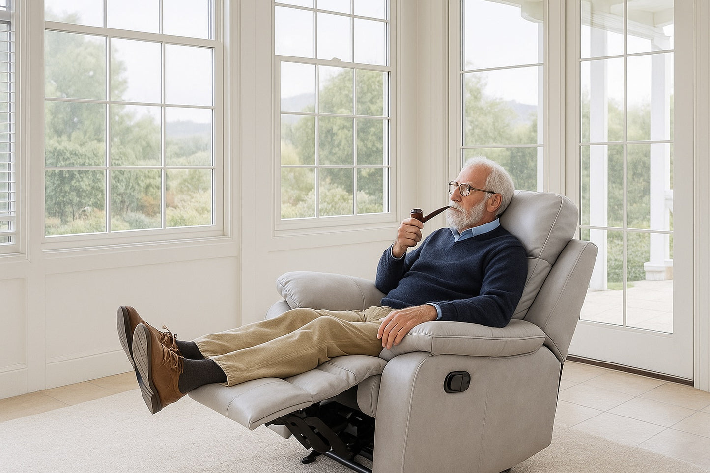 Nova Leather Recliner 3 Seater Sofa plus 2 x Single Recliner Armchairs