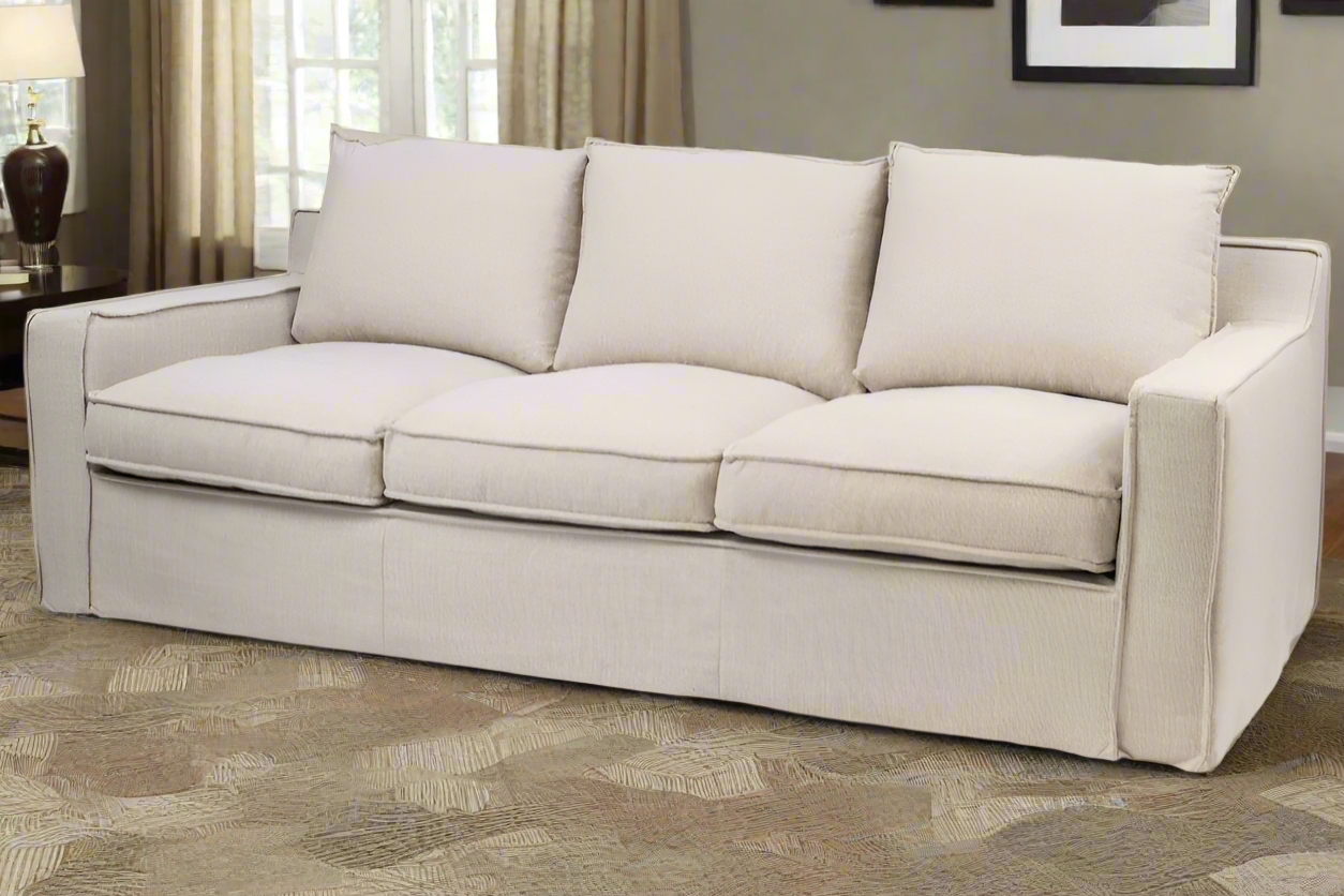 Harrison 3-Seater Lounge – Stone | by Arbor & Elm 2