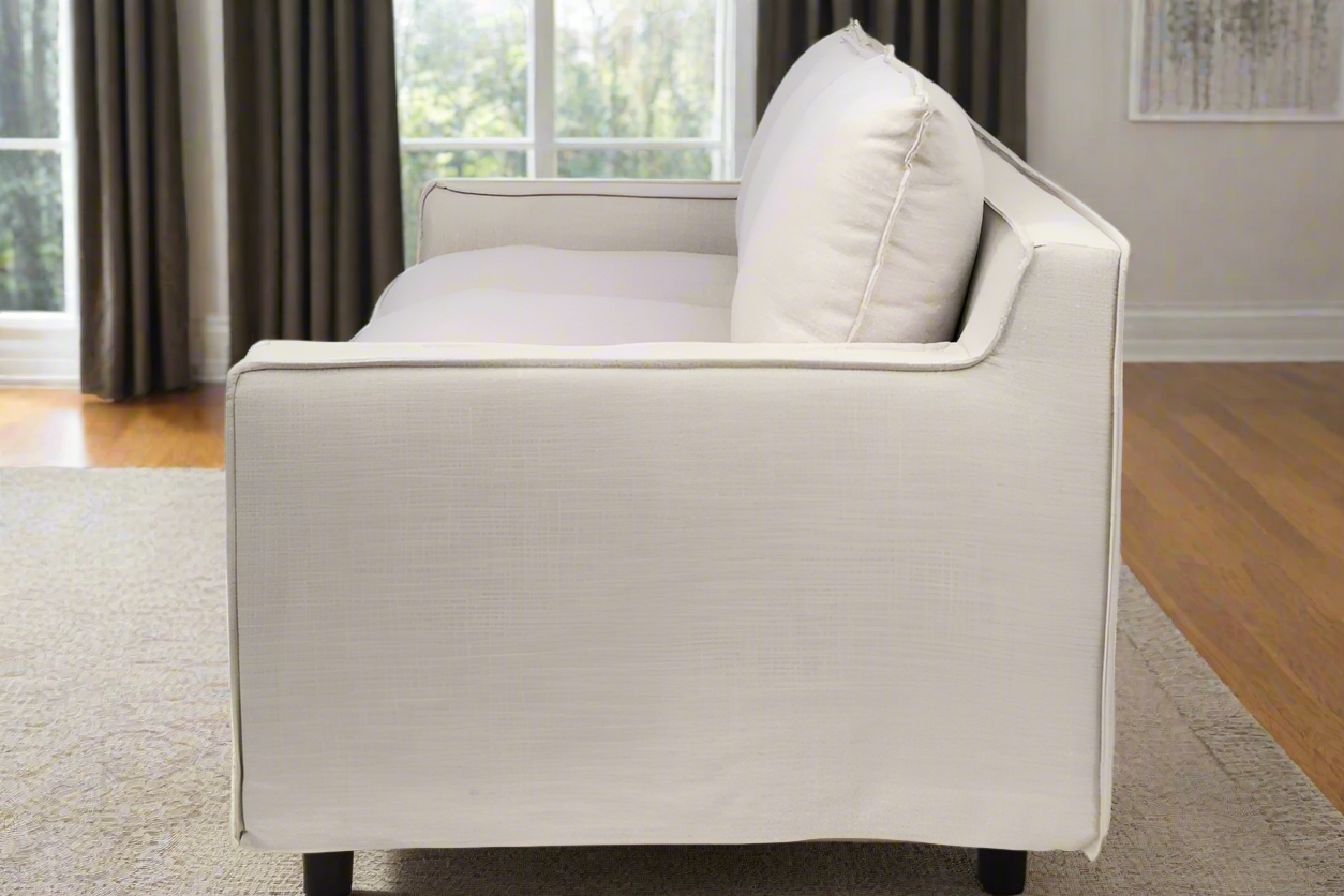 Harrison 3-Seater Lounge – Stone | by Arbor & Elm 5