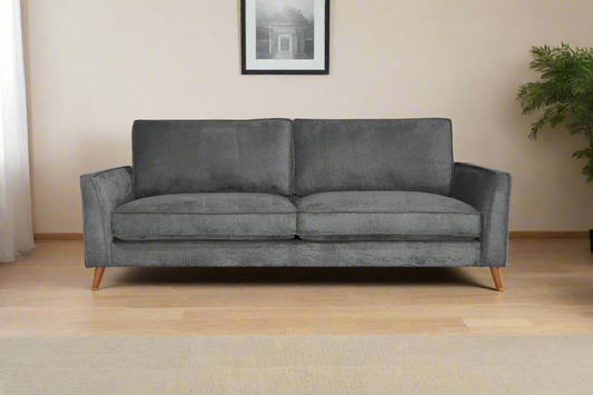 Hjem Retreat 3-Seater Sofa | Sleek Anthracite Design | by Arbor & Elm