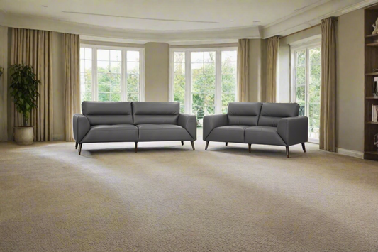 Lennox 3+2 Seater – Gunmetal | by Arbor & Elm