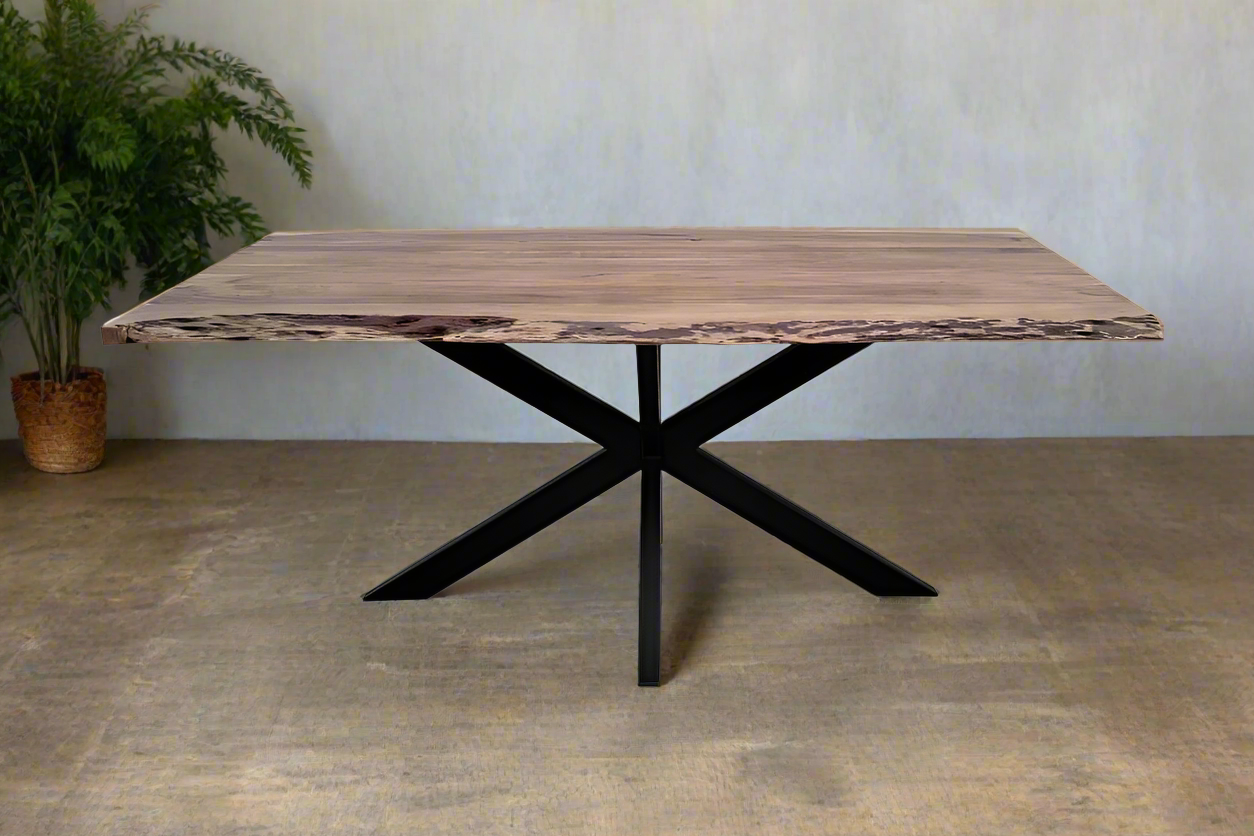Monaco Dining Table | Natural Finish | 180cm | by Arbor & Elm 1