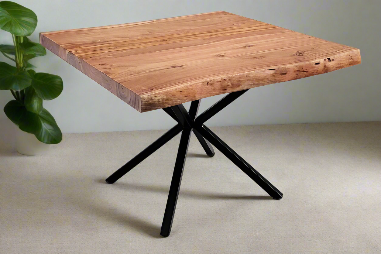 Monaco Lamp Table | Modern Industrial Design | 60cm | by Arbor & Elm 2