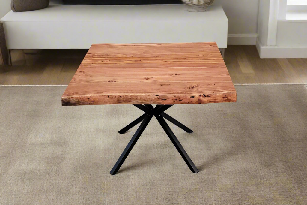 Monaco Lamp Table | Modern Industrial Design | 60cm | by Arbor & Elm 1