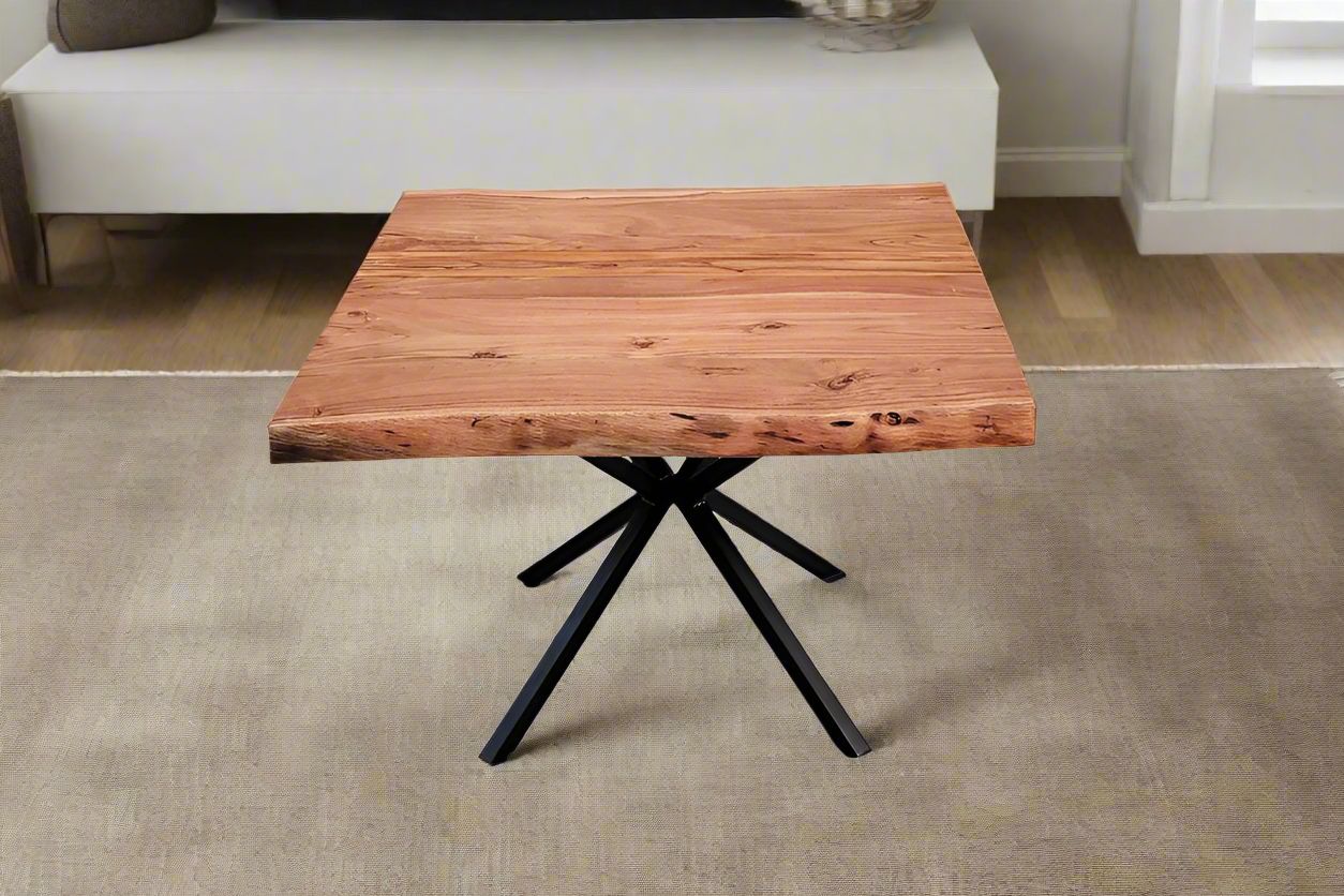 Monaco Lamp Table | Modern Industrial Design | 60cm | by Arbor & Elm 1