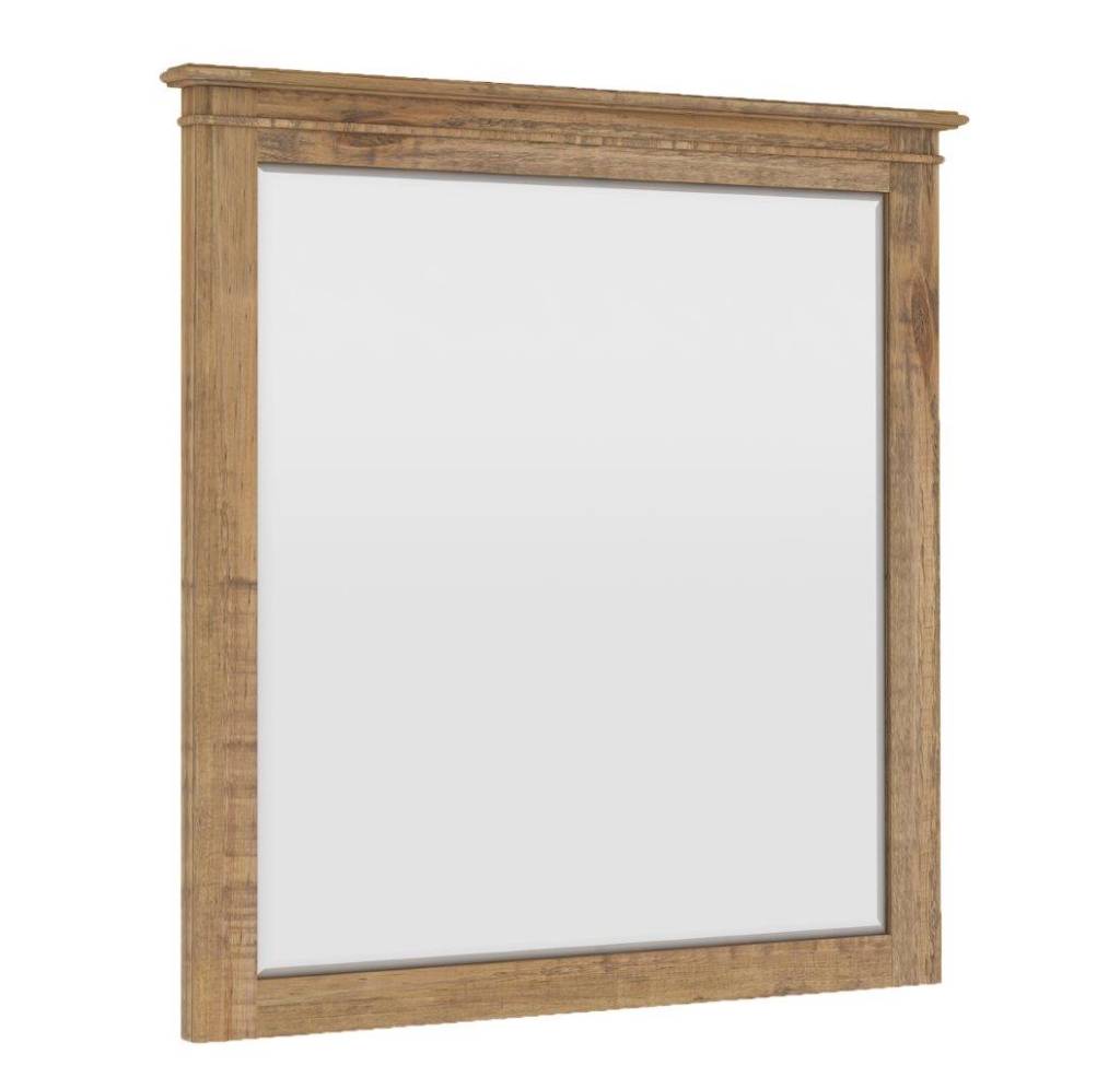 Wooden framed mirror