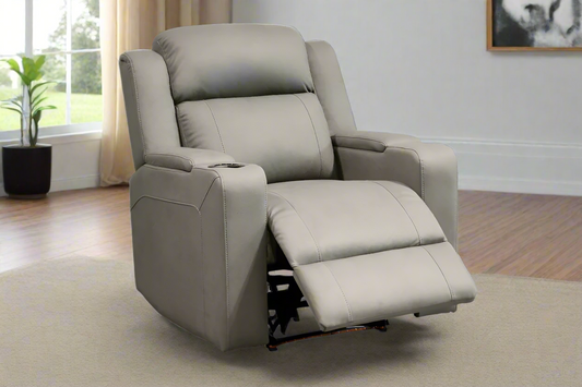 Prestige Lounge Recliner Chair | Grey Upholstery | Premium Relaxation by Arbor & Elm 1